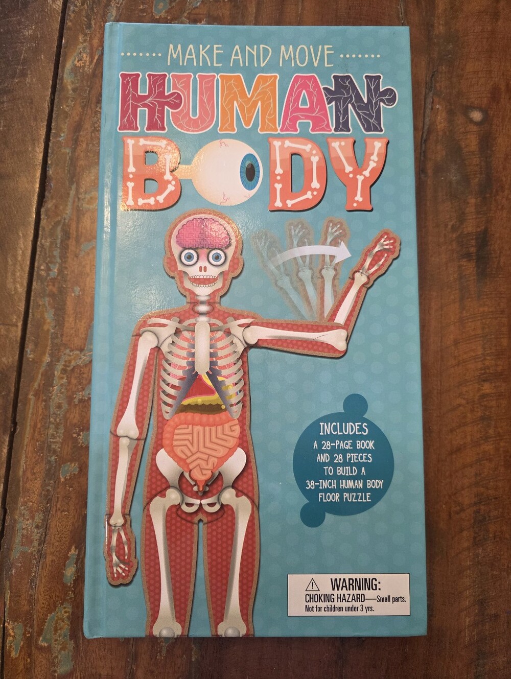 Make and Move: Human Body by Anita Ganeri (2015) All pieces included!!!